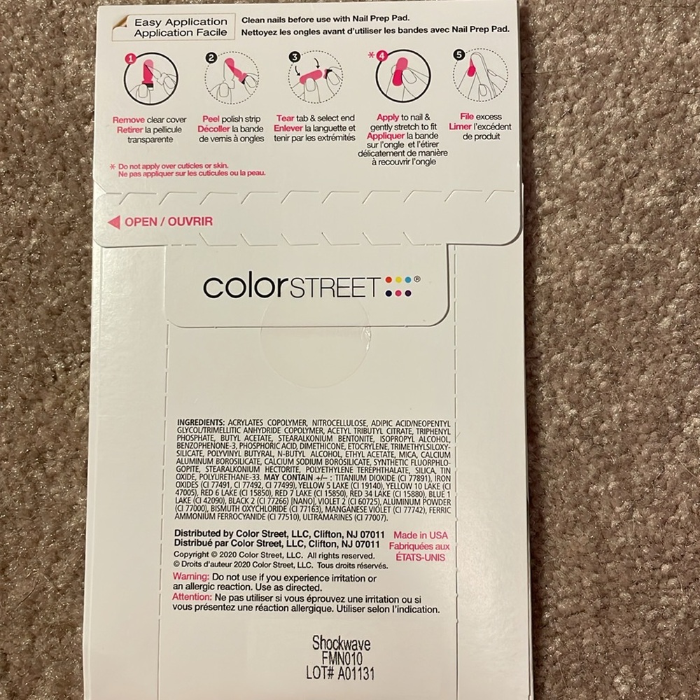 Color Street Neon Collection Shockwave - Picture 2 of 2